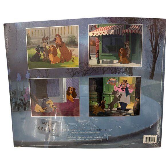 Walt Disneys Lady & The Tramp Limited Edition Lithograph Portfolio - Picture 1 of 2